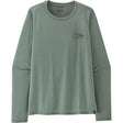 Patagonia Cap Cool Trail Langarmshirt Stratapeaks Damen cover-green Produktbild 0