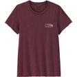 Patagonia Cap Cool Trail T-Shirt Stratapeaks Damen berry-fig Produktbild 0