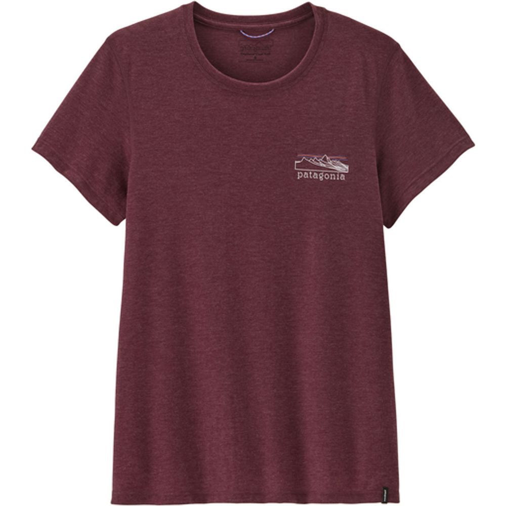 Patagonia Cap Cool Trail T-Shirt Stratapeaks Damen berry-fig Produktbild 0