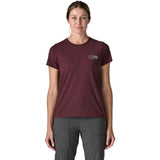 Patagonia Cap Cool Trail T-Shirt Stratapeaks Damen berry-fig Produktbild 1