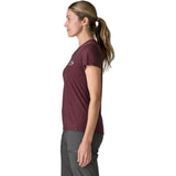 Patagonia Cap Cool Trail T-Shirt Stratapeaks Damen berry-fig Produktbild 3