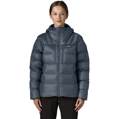Patagonia Fitz Roy Down Hoody Daunenjacke Damen summit-blue Produktbild 1