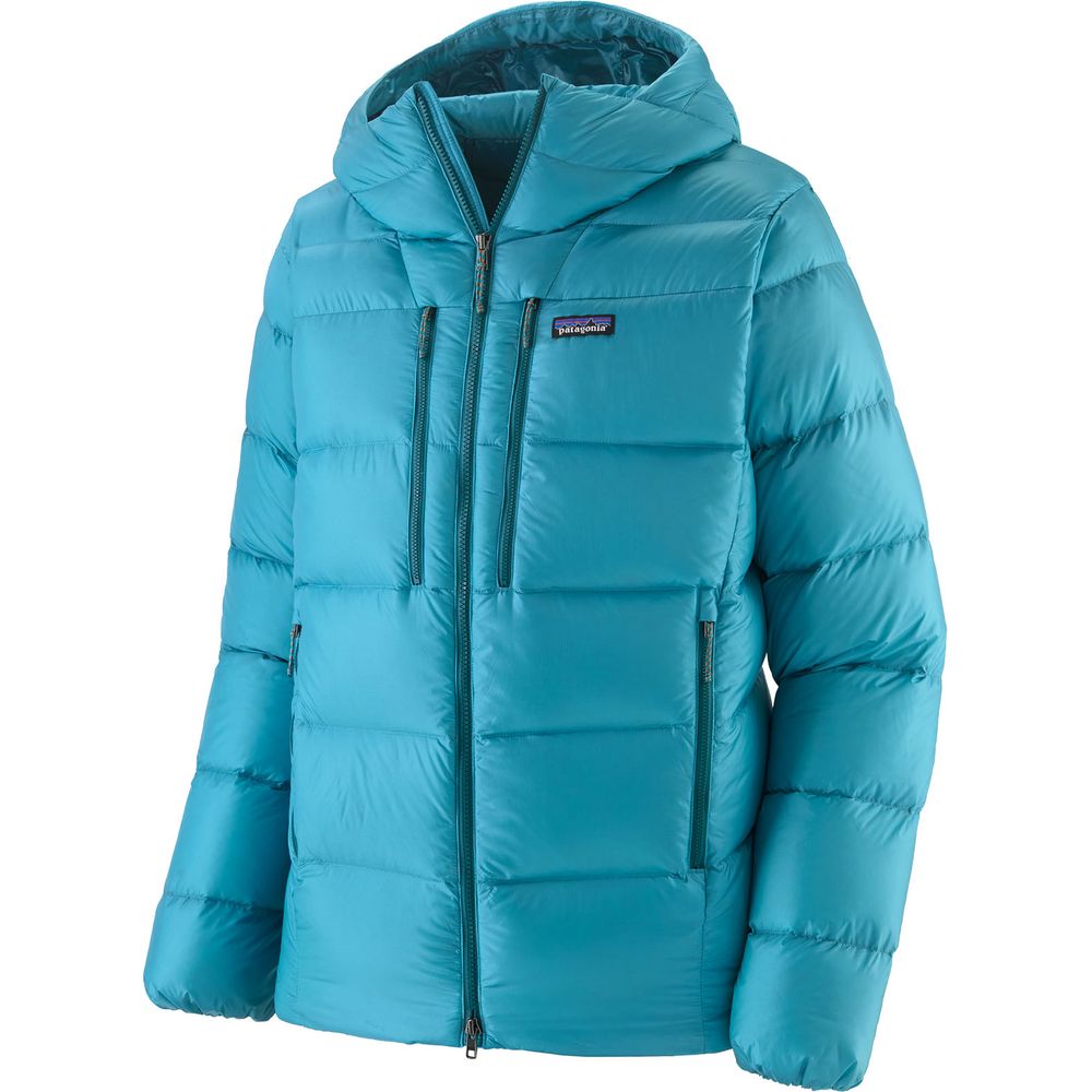 Patagonia Fitz Roy Down Hoody Daunenjacke Herren mako-blue Produktbild 0
