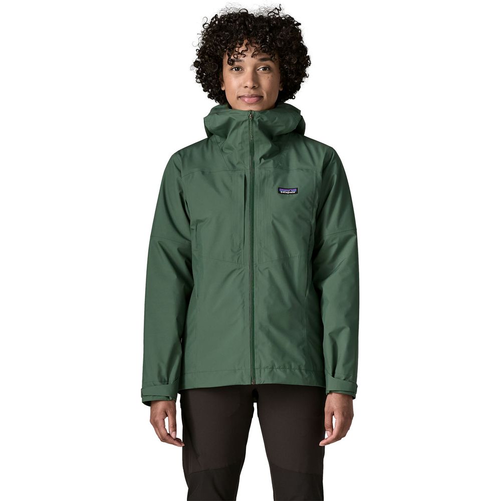 Patagonia Insulated Boulder Fork Regenjacke Damen canopy-green Produktbild 1