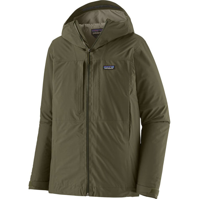Patagonia Insulated Boulder Fork Regenjacke Herren basin-green Produktbild 0