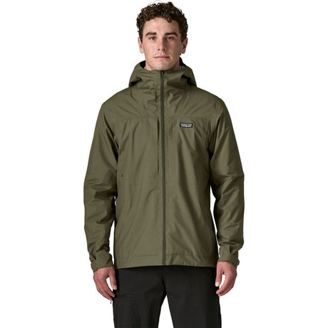 Patagonia Insulated Boulder Fork Regenjacke Herren basin-green Produktbild 1