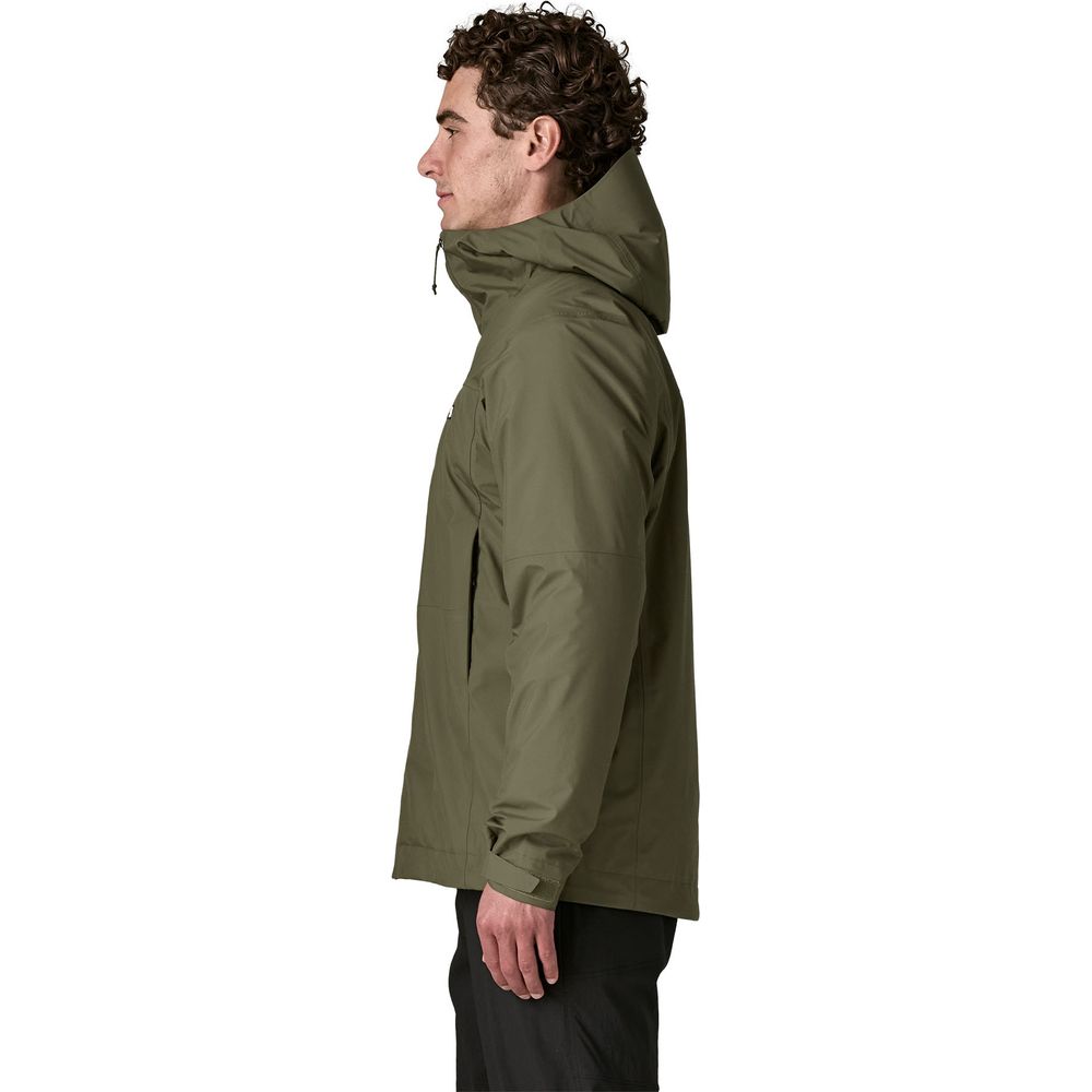 Patagonia Insulated Boulder Fork Regenjacke Herren basin-green Produktbild 3
