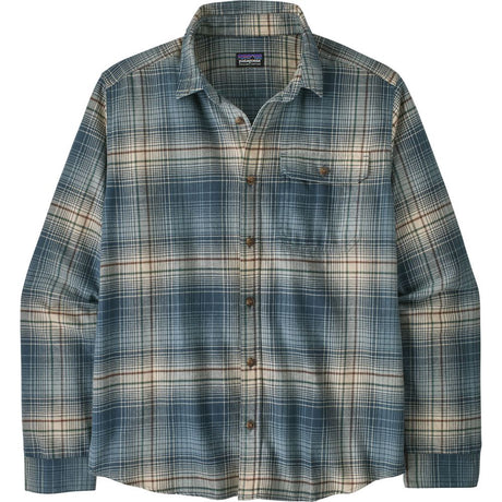 Patagonia Lightweight Fjord Flannel Langarmshirt Herren melting-ombre / summit-blue Produktbild 0
