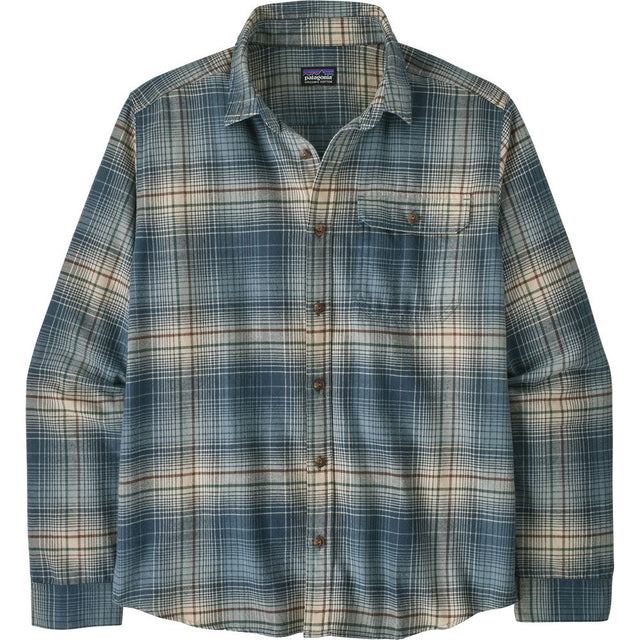 Patagonia Lightweight Fjord Flannel Langarmshirt Herren melting-ombre / summit-blue Produktbild 0