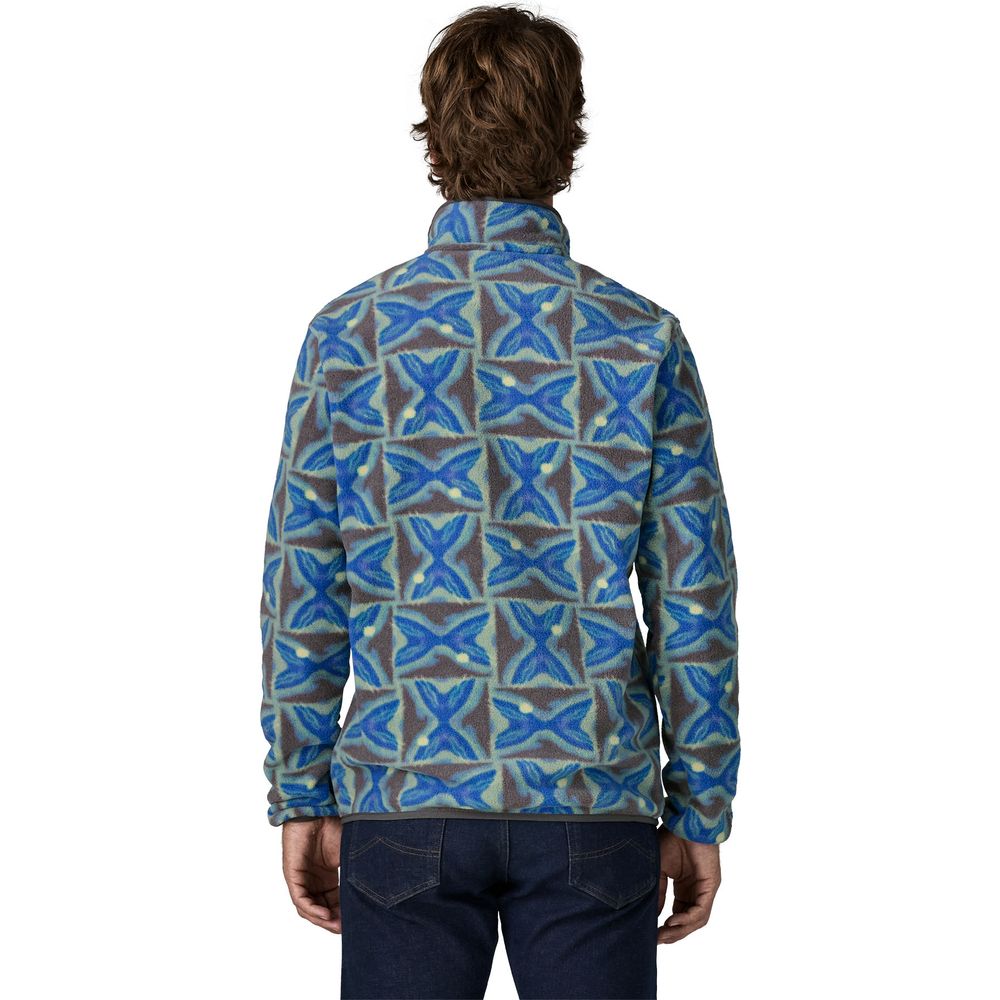 Patagonia Lightweight Synchilla® Snap-T® Fleecepullover Herren deep-freeze / forge-grey Produktbild 2