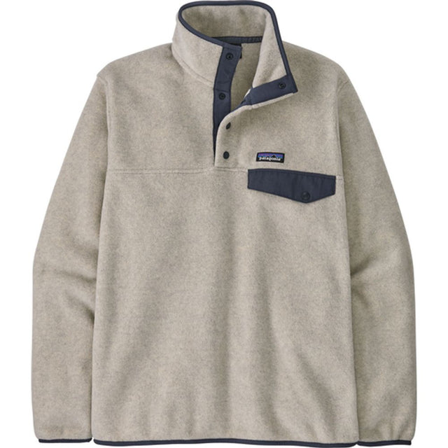 Patagonia Lightweight Synchilla® Snap-T® Fleecepullover Herren oatmeal-heather / smolder Produktbild 0