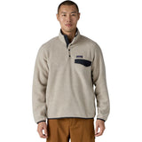 Patagonia Lightweight Synchilla® Snap-T® Fleecepullover Herren oatmeal-heather / smolder Produktbild 1