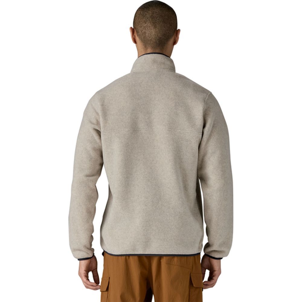 Patagonia Lightweight Synchilla® Snap-T® Fleecepullover Herren oatmeal-heather / smolder Produktbild 2