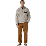 Patagonia Lightweight Synchilla® Snap-T® Fleecepullover Herren oatmeal-heather / smolder Produktbild 3