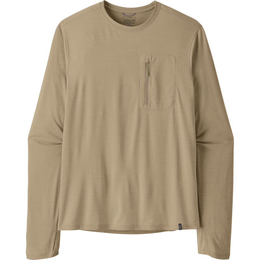 Patagonia Men’s Long-sleeved Capilene Cool Sun Herren Langarmshirt seabird grey light seabird grey x dye Produktbild 0
