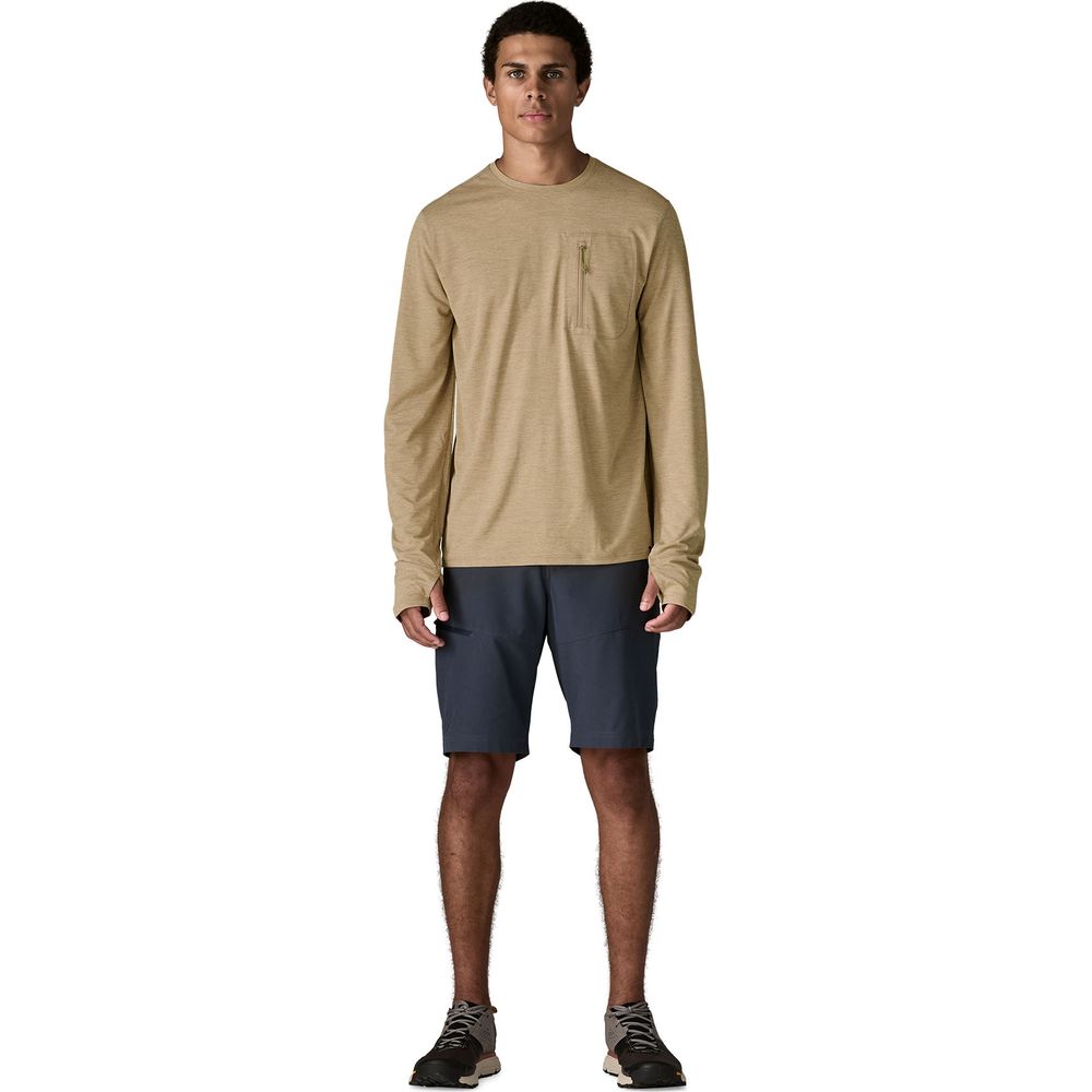 Patagonia Men’s Long-sleeved Capilene Cool Sun Herren Langarmshirt seabird grey light seabird grey x dye Produktbild 1