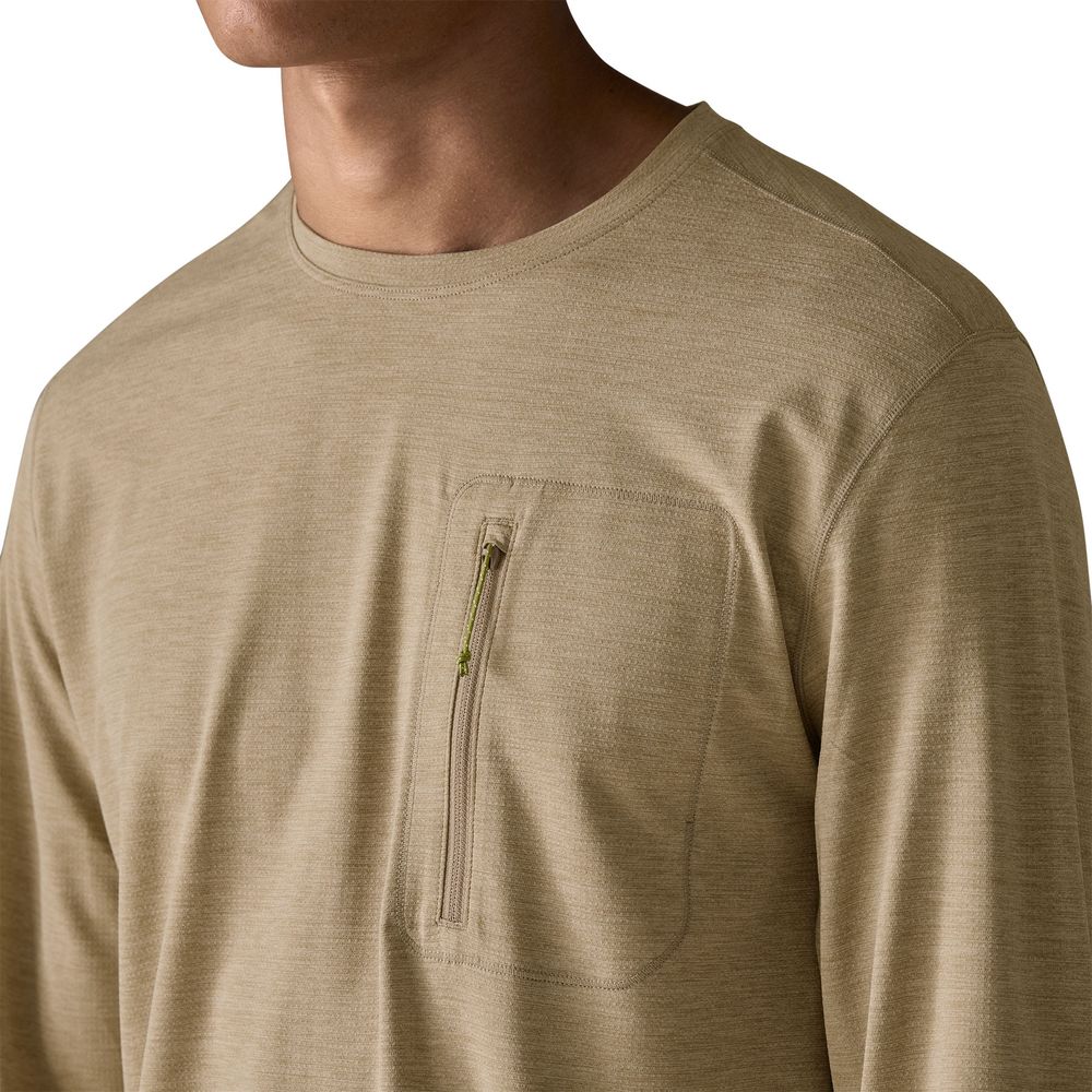 Patagonia Men’s Long-sleeved Capilene Cool Sun Herren Langarmshirt seabird grey light seabird grey x dye Produktbild 3