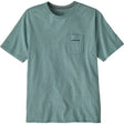 Patagonia M's Boardshort Logo Pocket Responsibili Herren T-Shirt blue sage Produktbild 0