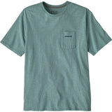 Patagonia M's Boardshort Logo Pocket Responsibili Herren T-Shirt blue sage Produktbild 0