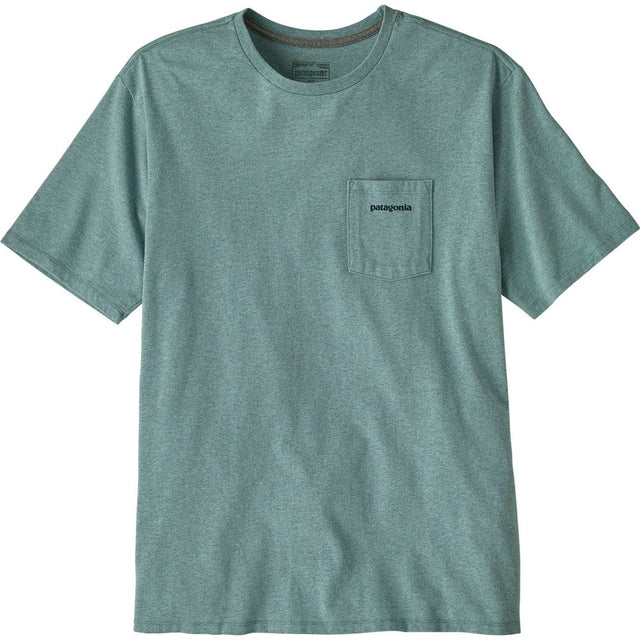 Patagonia M's Boardshort Logo Pocket Responsibili Herren T-Shirt blue sage Produktbild 0