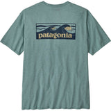 Patagonia M's Boardshort Logo Pocket Responsibili Herren T-Shirt blue sage Produktbild 1