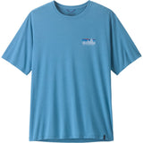 Patagonia M's Cap Cool Daily Shirt - '73 Skyline Herren T-Shirt shore blue light shore blue x dye Produktbild 0