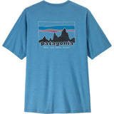 Patagonia M's Cap Cool Daily Shirt - '73 Skyline Herren T-Shirt shore blue light shore blue x dye Produktbild 1
