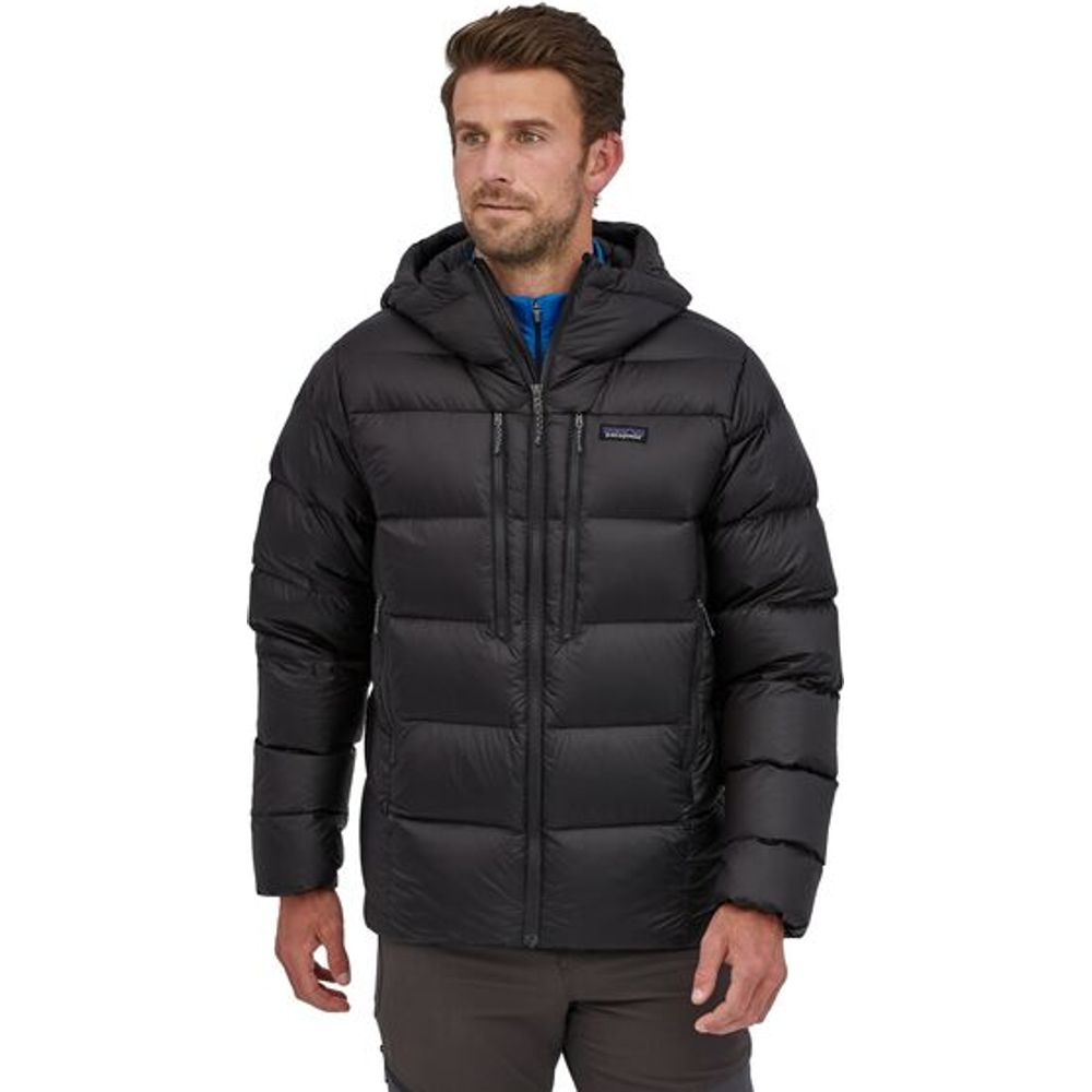 Patagonia M's Fitz Roy Down Hoody Herren Daunenjacke black Produktbild 1