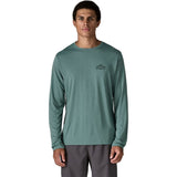 Patagonia M’s Long-Sleeved Capilene Cool Daily Shirt - Cloud Crag Herren Langarmshirt blue sage-light blue sage x dye Produktbild 1