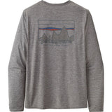Patagonia M's L/s Cap Cool Daily Graphic Shirt '73 skyline: feather grey Produktbild 1
