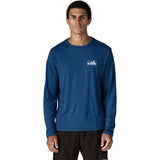 Patagonia M's L/s Cap Cool Daily Shirt - '73 Skyline Herren Langarmshirt clement blue-light clement blue x dye Produktbild 2