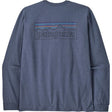 Patagonia M's L/s P-6 Logo Responsibili Herren Langarmshirt p-6 outline: current blue Produktbild 0