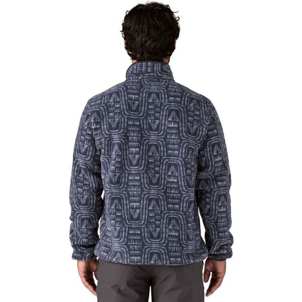 Patagonia M's LW Synch Snap-t Herren Fleece-Pullover P/o flow: sunken blue Produktbild 2