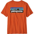 Patagonia M's P-6 Logo Herren T-Shirt coal orange Produktbild 0