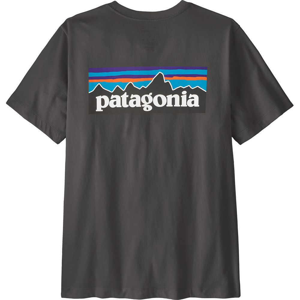 Patagonia M's P-6 Logo Herren T-Shirt ink black Produktbild 0