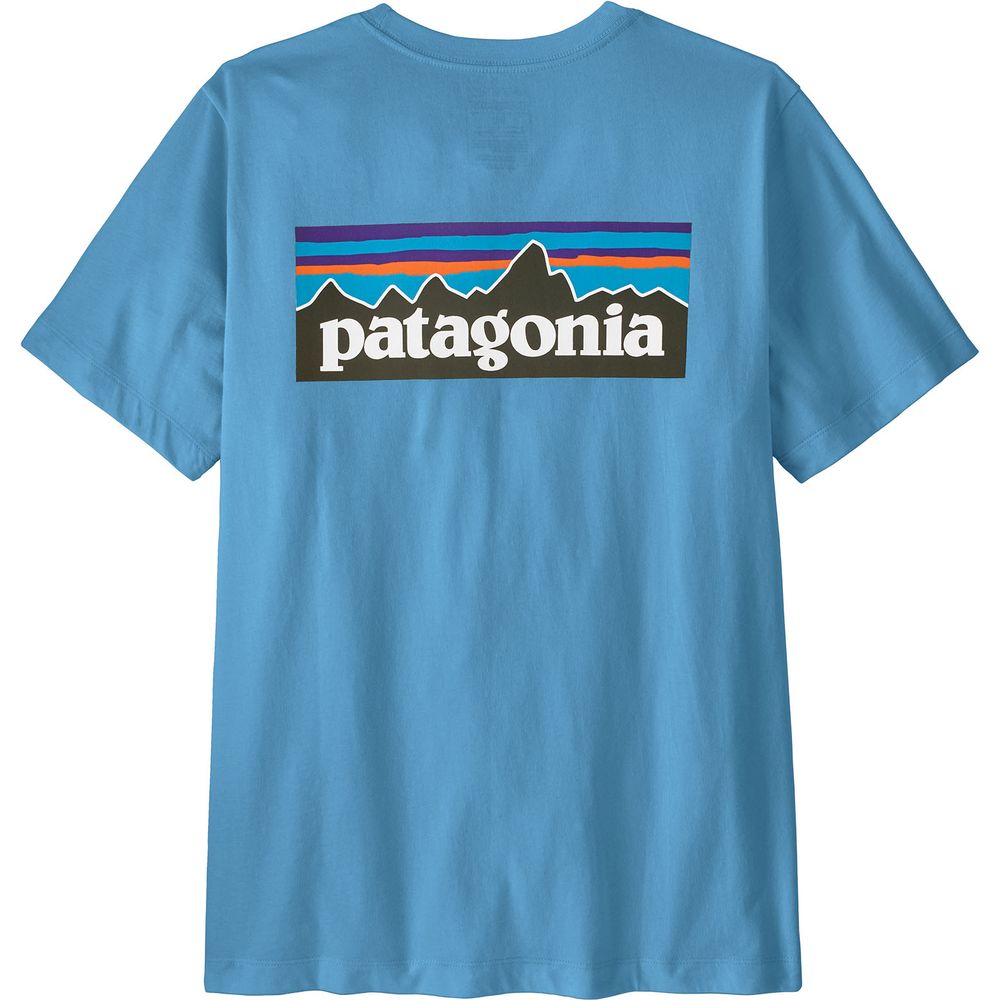 Patagonia M's P-6 Logo Herren T-Shirt shore blue Produktbild 0