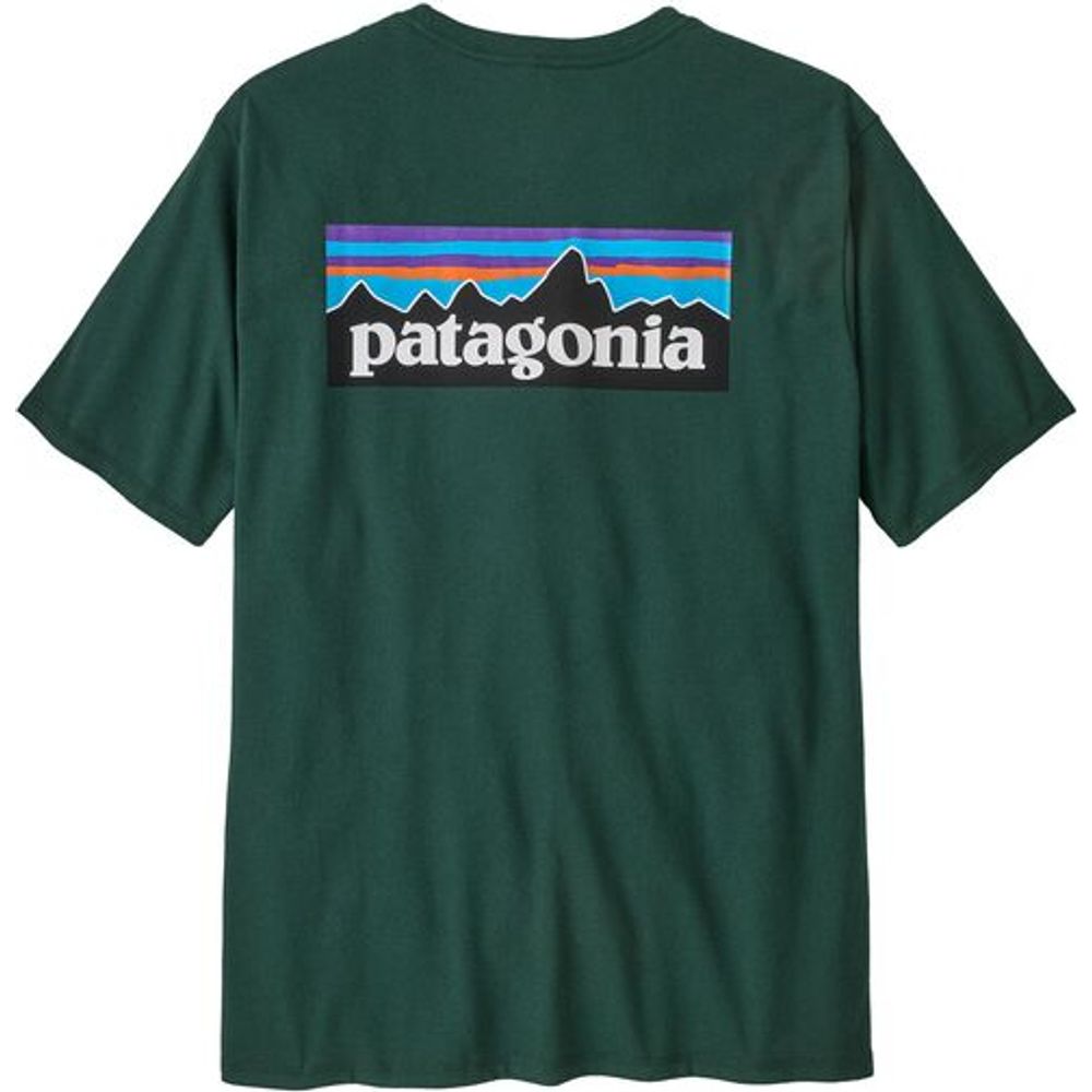 Patagonia M's P-6 Logo Responsibili Herren T-Shirt cascade green Produktbild 0