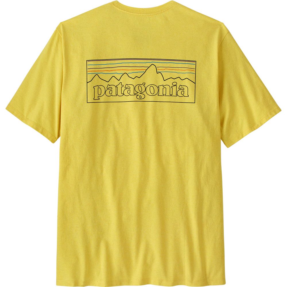 Patagonia M's P-6 Logo Responsibili Herren T-Shirt outline: lemon zest Produktbild 1
