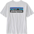 Patagonia M's P-6 Logo Responsibili-tee white Produktbild 0