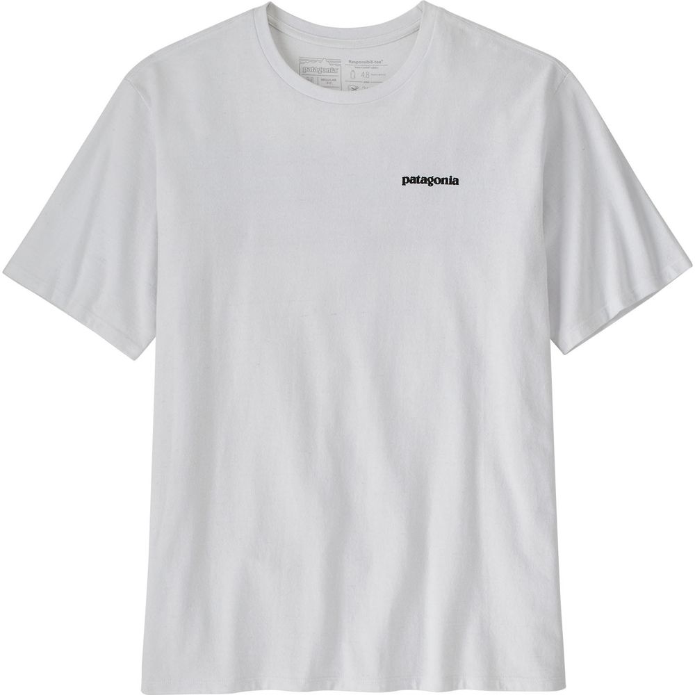 Patagonia M's P-6 Logo Responsibili-tee white Produktbild 1