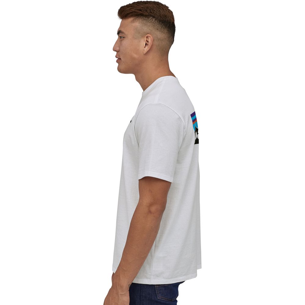 Patagonia M's P-6 Logo Responsibili-tee white Produktbild 6