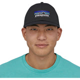 Patagonia P-6 Logo Lopro Trucker Hat Cap blk Produktbild 4