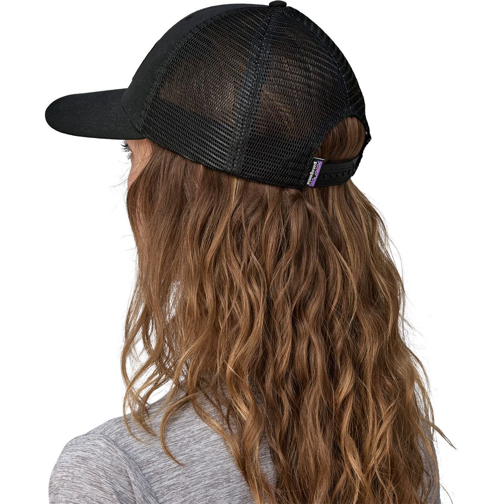 Patagonia P-6 Logo Lopro Trucker Hat Cap blk Produktbild 7