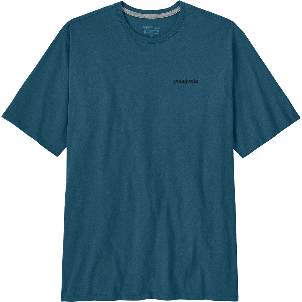 Patagonia P-6 Logo Responsibili-Tee Herren T-Shirt glacial-blue Produktbild 0