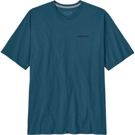 Patagonia P-6 Logo Responsibili-Tee Herren T-Shirt glacial-blue Produktbild 0