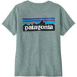 Patagonia P-6 Logo Responsibili-Tee T-Shirt Damen blue-sage Produktbild 0