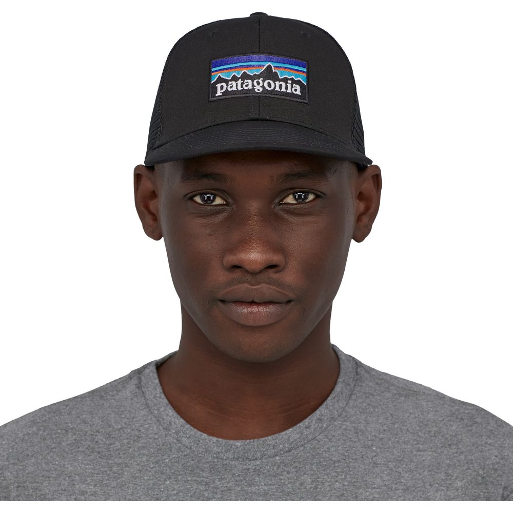Patagonia P-6 Logo Trucker Cap black Produktbild 2