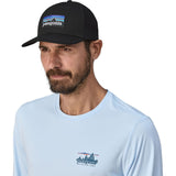 Patagonia P-6 Logo Trucker Cap black Produktbild 5