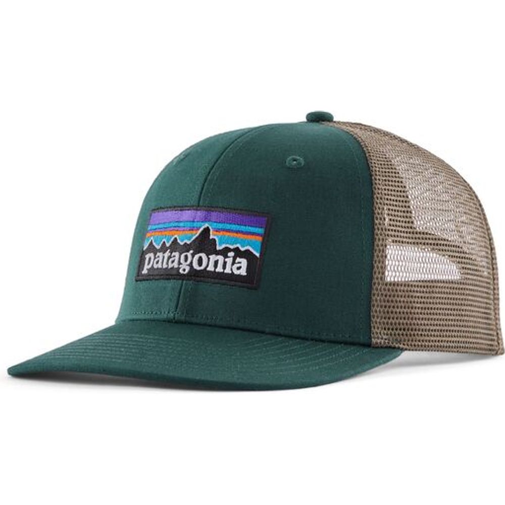 Patagonia P-6 Logo Trucker Cap cascade green Produktbild 0