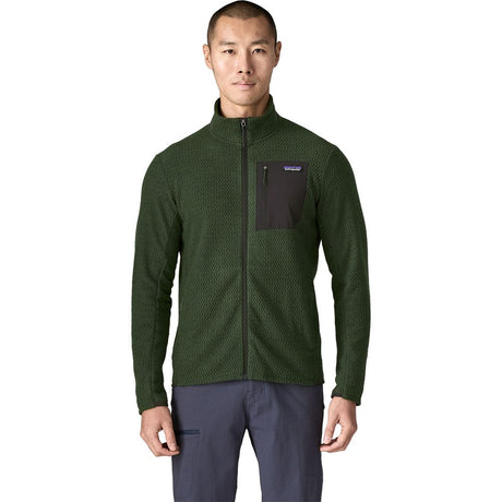Patagonia R1 Air Fleecejacke Herren treeline-green Produktbild 1